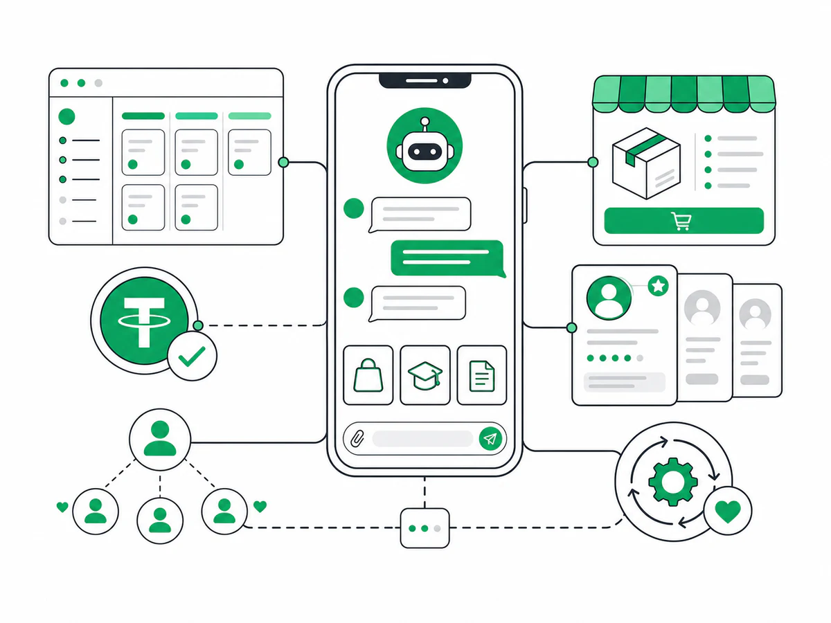 Telegram-бот, связанный с CRM, магазином цифровых продуктов, оплатой и автоматизацией продаж